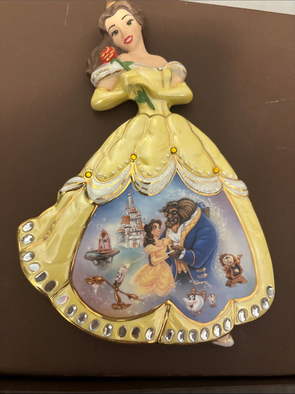 Bradford exchange beauty and the beast wall decor